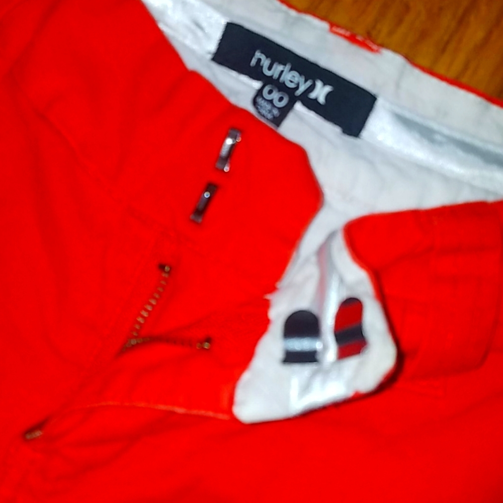 Hurley women red shorts